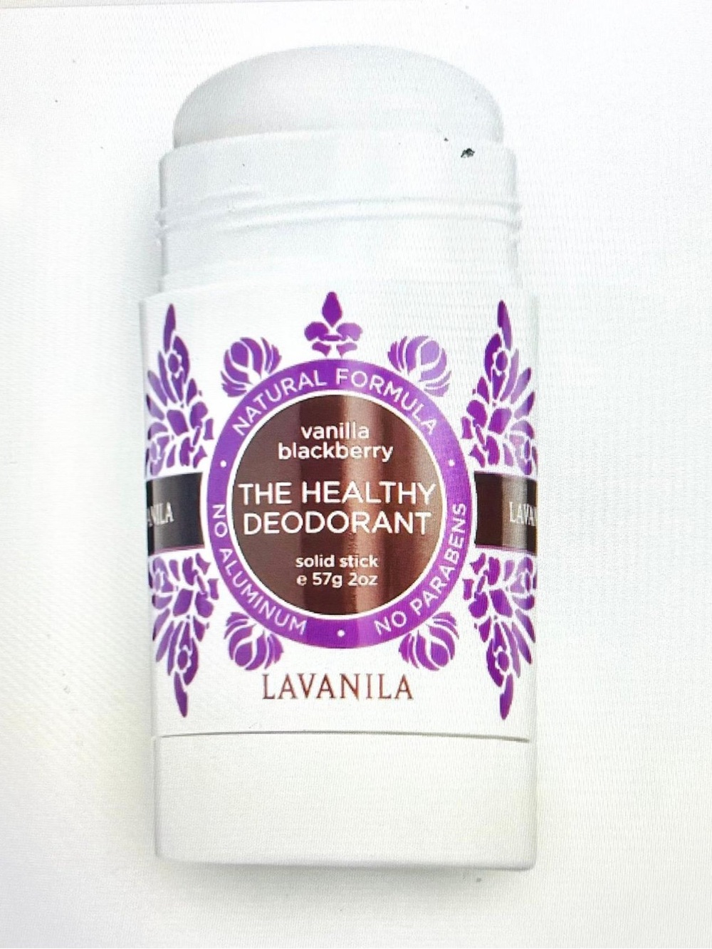 LAVANILA The Healthy Deodorant Natural Vanilla Lavender Black Solid Stick (2 oz)